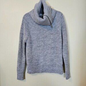 Contemporaine Sweater Women S Gray Exclusive Simons Chunky Ribbed Knit Oversized